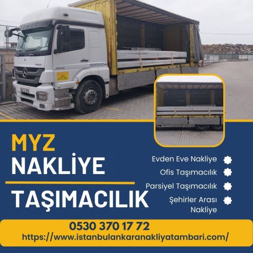İstanbul Ankara Nakliyat ambarı MYZ nakliye ve taşımacılık